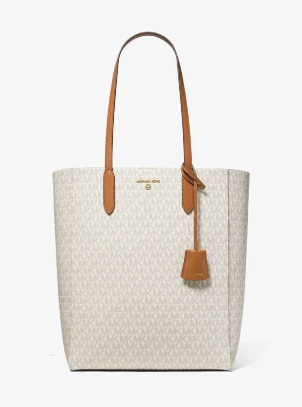 Damske Prenosná Taška Michael Kors Sinclair Large Logo Hnedožltý Hnede - Kabelky Michael Kors Lacne | PAXNR-5601